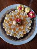 Flor panacotta