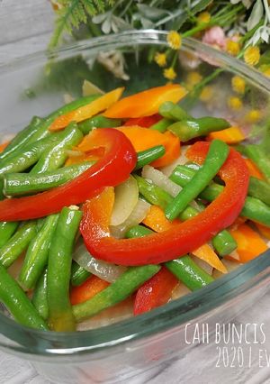 Foto resep Cah Buncis Wortel Paprika