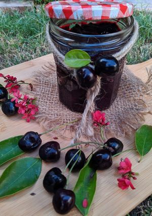 A picture of Cherry jam 🍒.