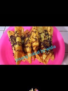 Foto resep Pisang Coklat Simple