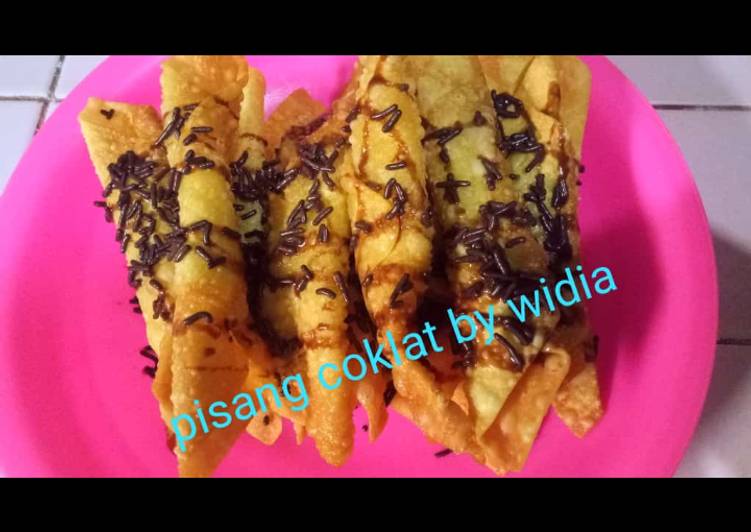 Pisang Coklat Simple