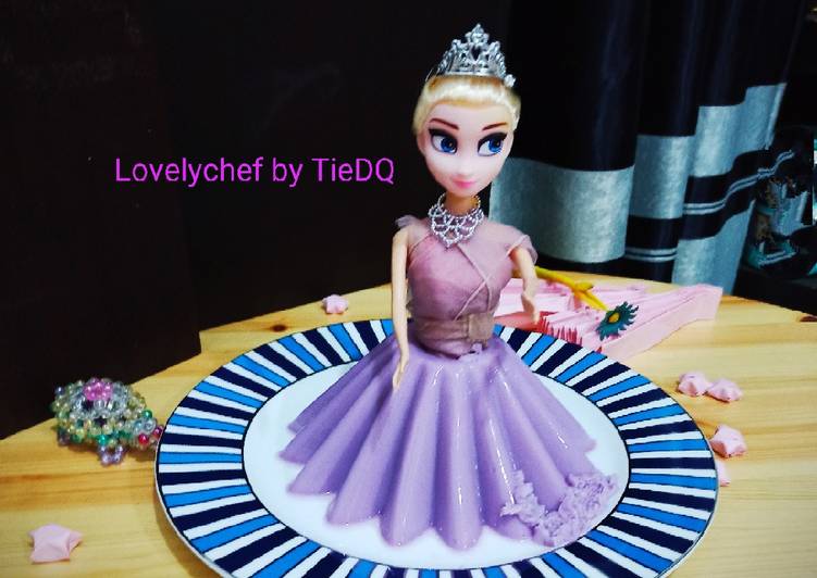 makanan Puding Barbie - JCCo 1st Anniversary yang Enak Banget