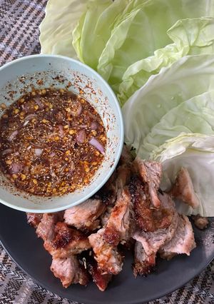 รูปของ คอหมูย่าง 🐽