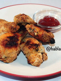 Una foto de Alitas de pollo crujientes al horno