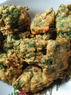 Foto resep Bakwan udang bayam