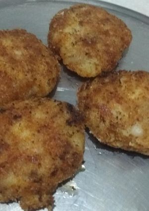 A picture of Bread cutlets.