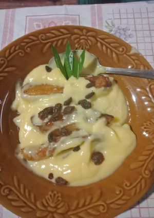 Foto resep Pisang saus custard
