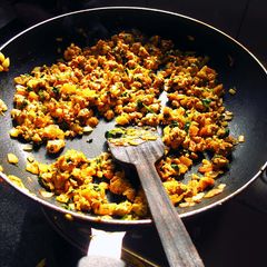 A picture of Paneer Bhurji.