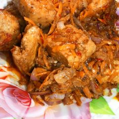 A picture of Spicy tofu.