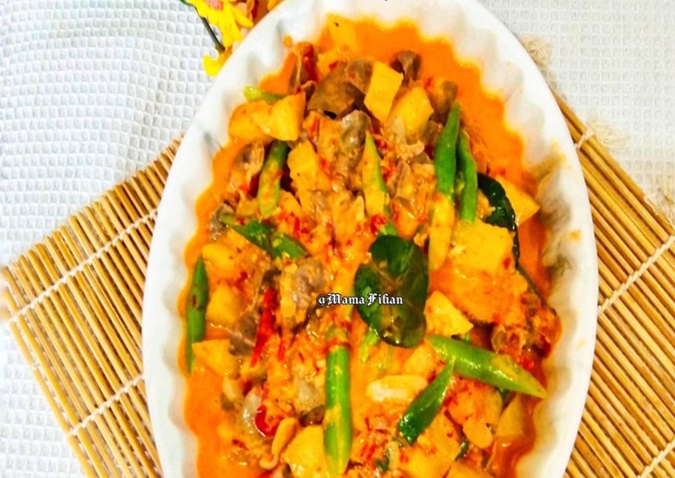 Sambal Goreng Kentang Ampela Ayam
