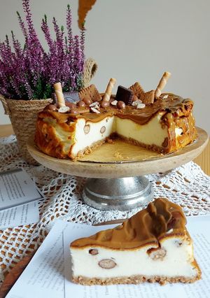 Zdjęcie przepisu Sernik ciasteczkowy.