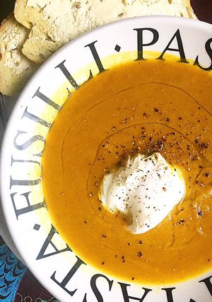 A picture of Vegan Lentil Soup.
