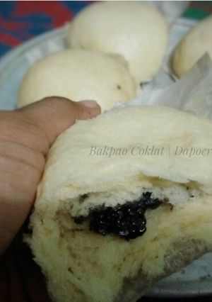Foto resep Bakpao coklat menul dan lembut #RotiTanpaOven