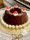Pastel de chocolate “sin harina” (Chocolate cake “without flour”)