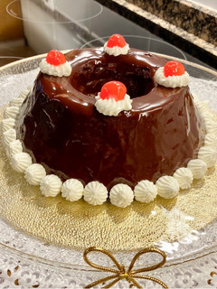 Una foto de Pastel de chocolate “sin harina” (Chocolate cake “without flour”)