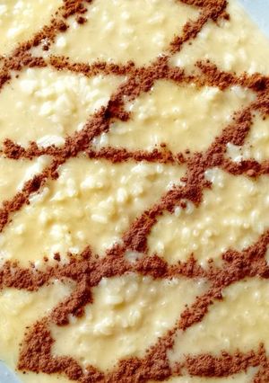 Une photo de Riz sucré ou riz doux (Arroz doce 🇵🇹)