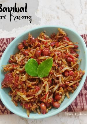 Foto resep (448) Sambal Teri Kacang