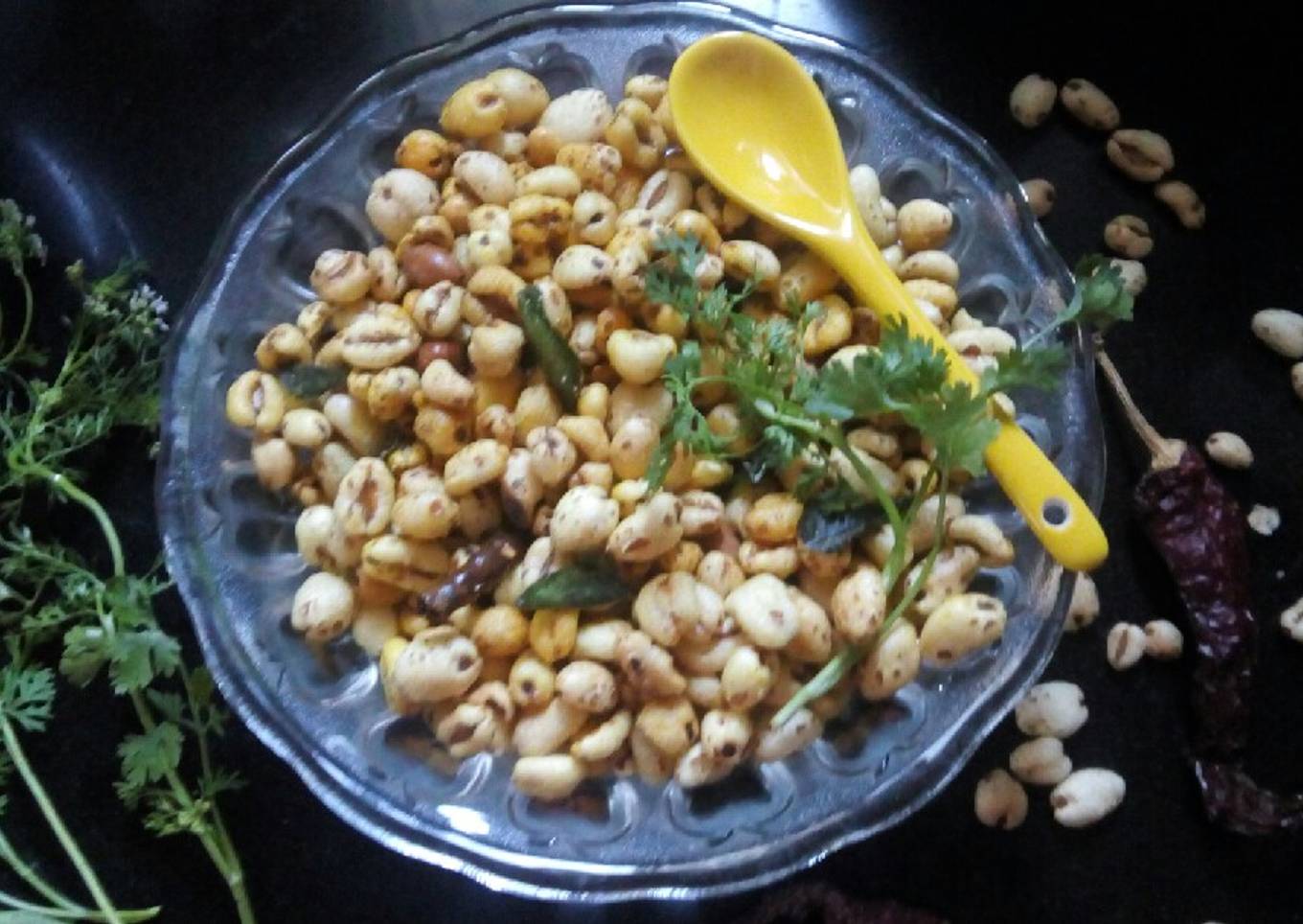 Wheat puff chiwda