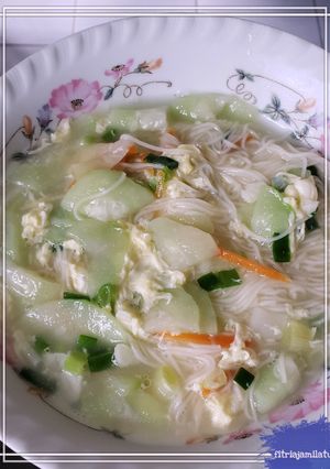 Foto resep Sup Oyong Misoa (Miensien Thang)