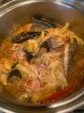 Braised Mackerel with Young Jackfruit Fibers