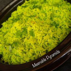 A picture of Coriander Rice#iamactive#Ilovecookpad.