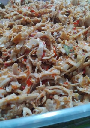 Foto resep Ayam suwir kecombrang