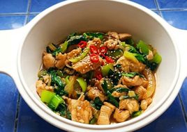 Ayam Pokcoy Saus Tiram