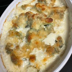 A picture of Broccoli in Cream Sauce.