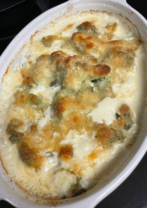 A picture of Broccoli in Cream Sauce.