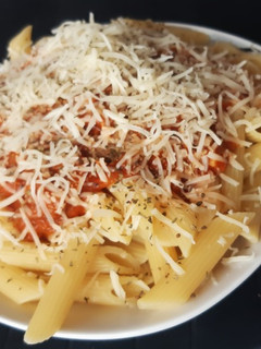 Una foto de Pasta con atún