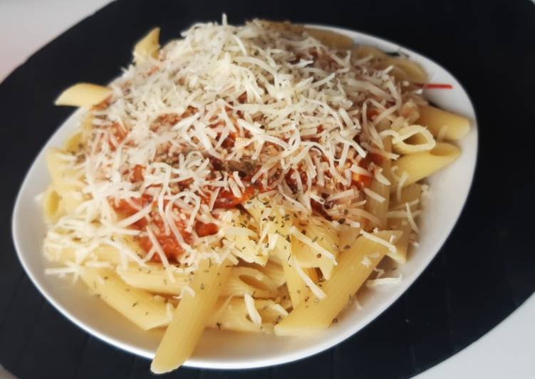 Pasta con atún