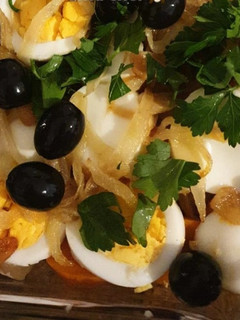 Foto de Bacalhau à Gomes de Sá com Batata Doce