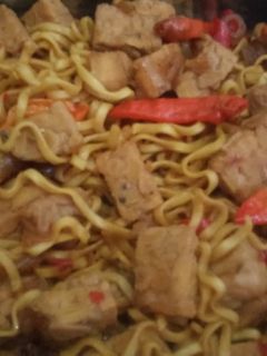 Foto resep Oseng tempe & mie tek tek💕
