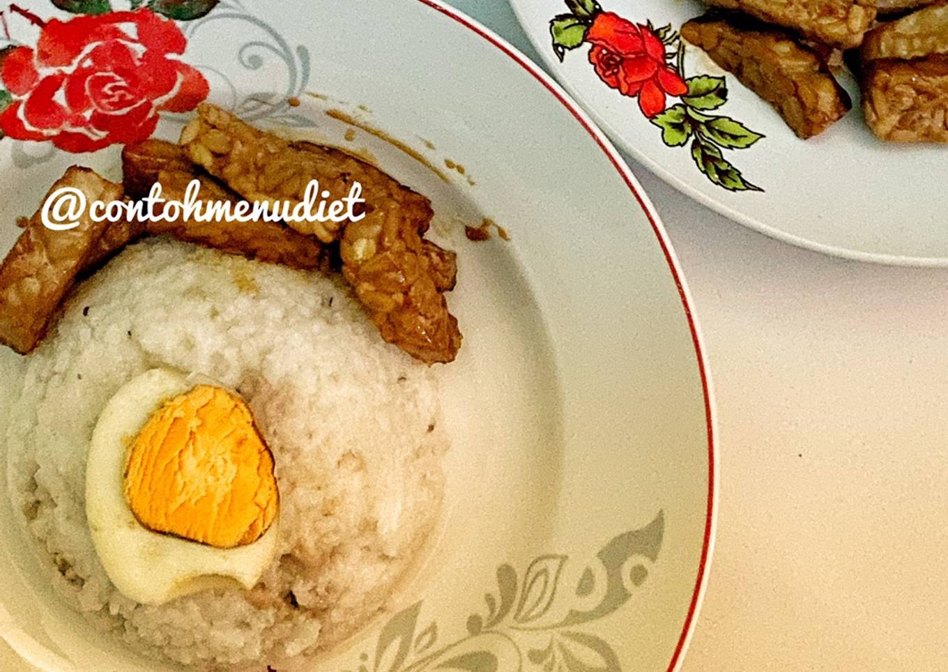 Nasi tim organik masak magic com bubur kental tanpa santan nasi sisa semalam