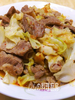 韓式泡菜炒肉 的食譜成品照片