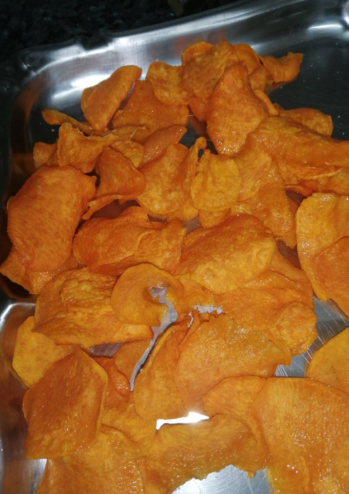 Una foto de Chips de boniato