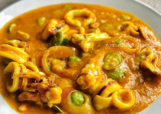 Sambal Tempoyak Sotong & Petai