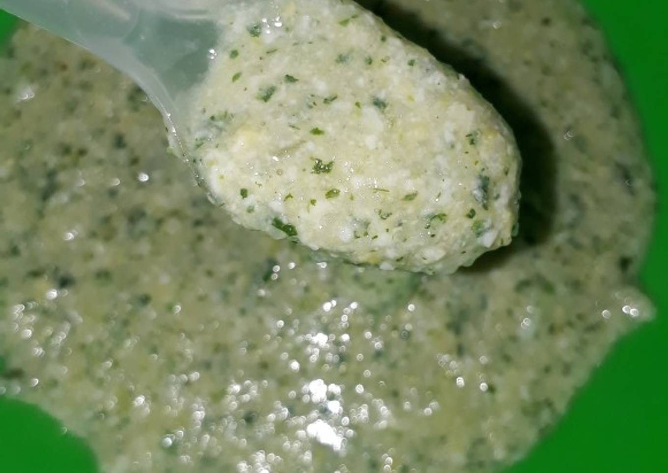Mpasi telur bayam (kembalikan nutrisisi seletekh sakit)