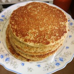 A picture of Fluffy pancakes.