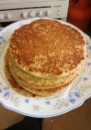 A picture of Fluffy pancakes.