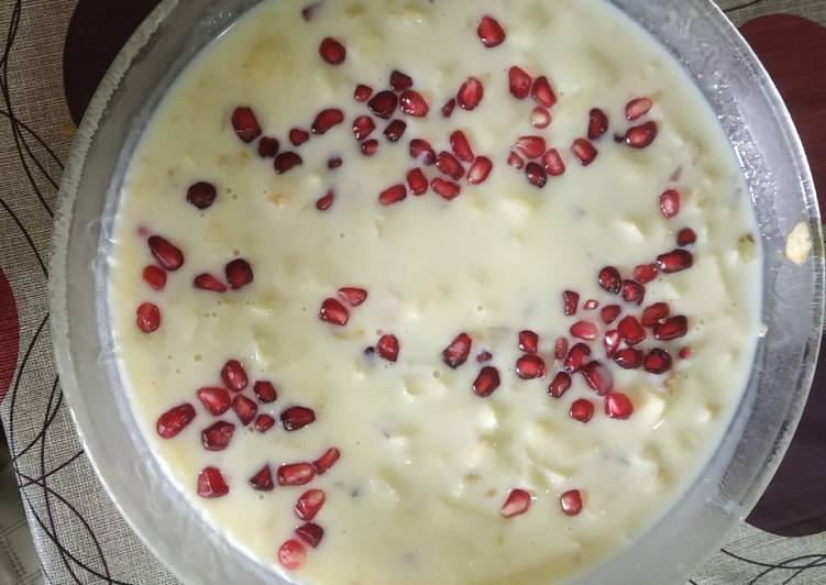 Guide to Prepare Fruit custard