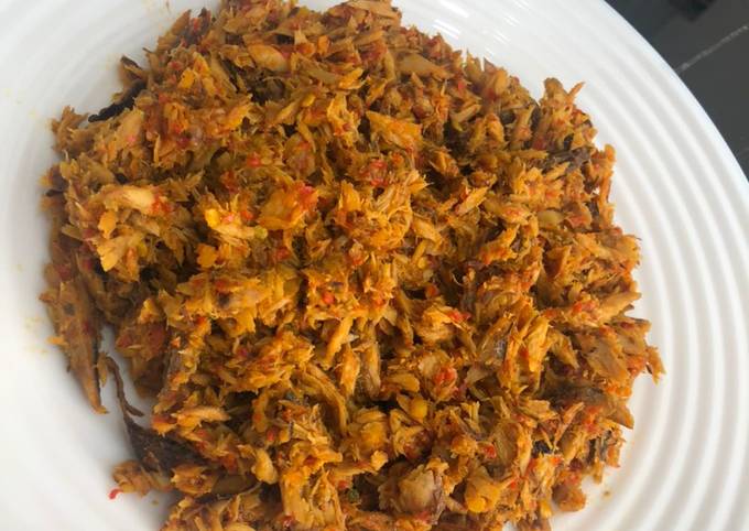 RECOMMENDED!  How to Make Tongkol suwir balado