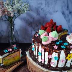 รูปของ Unicorn Chiffon Cake #pr_anekachiffon