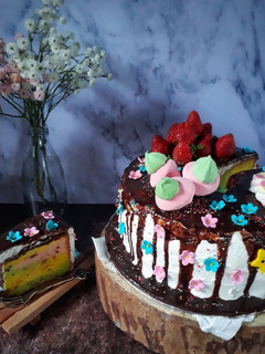 Foto resep Unicorn Chiffon Cake #pr_anekachiffon