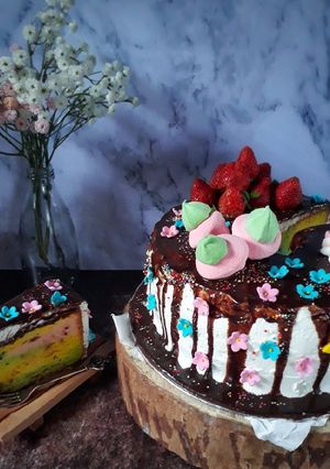 Foto resep Unicorn Chiffon Cake #pr_anekachiffon