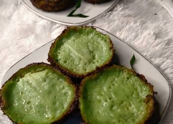 Mudah Cepat Memasak Bingka Mini Kelapa Muda Paling Enak