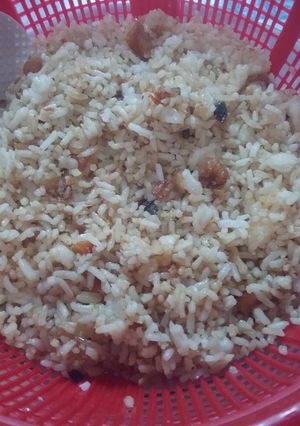 Foto resep Nasi goreng ikan asin terasi