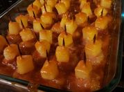 A picture of bacon roasted chestnut