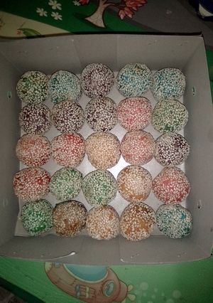 Foto resep Onde onde pelangi