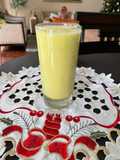 Jugo de piña con peras
